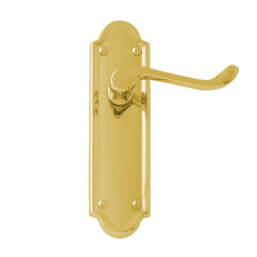 Berkeley Lever Lock Door Handle Dual Tone (Pair)